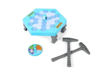 EBOYU(TM) Penguin Ice Lámanie Puzzle, Hračky Uložiť Penguin Tabuľka Trap Hra,Stolný Hra Rodič-dieťa Hra