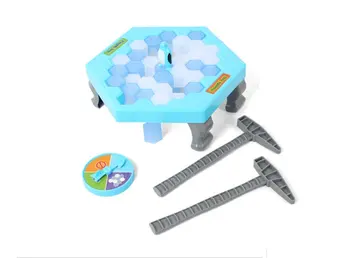 EBOYU(TM) Penguin Ice Lámanie Puzzle, Hračky Uložiť Penguin Tabuľka Trap Hra,Stolný Hra Rodič-dieťa Hra