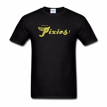 Tričko Domov 2018 Nové značky tee bavlnené oblečenie novej pánskej Pixies Rocková Kapela Kulturistike t-shirt Tlač Tee Tričko Mužov Krátky Rukáv