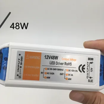 Svetlá Transformátory Napájacie pre Vonkajšie LED Pásu Žiarovka 18W 28W 72W 48W 100W