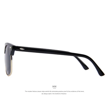 VESELÉ Mužov Retro Nit Polarizované slnečné Okuliare 2016 Klasické Značky Dizajnér Unisex slnečné Okuliare UV400 Módne Muž Okuliare
