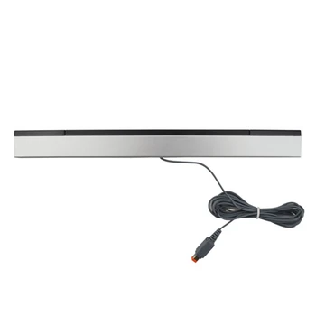 100ks Vysoká kvalita Infračervené TV Ray Wired Remote Sensor Bar Receiver, Cievky pre Nintendo Wii Konzoly