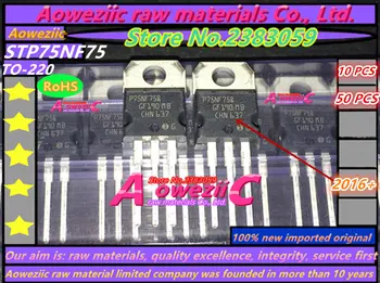 Aoweziic 2017+ nové dovezené pôvodné P75NF75 STP75NF75 75N75 DO 220 MOS tranzistor 75V 75A