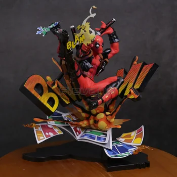 Deadpool Lámanie Štvrtá Stena PVC Obrázok Zberateľskú Model Hračka 20 cm