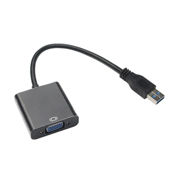 USB 3.0 na VGA Multi-display Video Grafická Karta Displej USB na Externý VGA Kábel, Adaptér pre Win 7/8