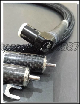 Vysoká Kvalita Tonarm Kábel usb 5 Pin DIN & RCA Phono Gramofóny, Analógový Kábel s OFC strieborné pozlátené kábel