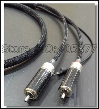 Vysoká Kvalita Tonarm Kábel usb 5 Pin DIN & RCA Phono Gramofóny, Analógový Kábel s OFC strieborné pozlátené kábel