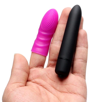 IKOKY Prst, Vibrátor Stimulácia Vagíny Dlho Bullet Vibrátor Sexuálne Hračky pre Ženy Prsia Masér Stimulovať Klitoris Dospelých Produkty