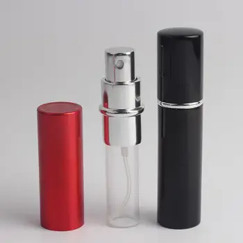 1 kus 10 ml naplniteľné prenosný mini parfum fľašu a osobné hliníkový sprej rozprašovač prázdne parfum fľašu ako darček