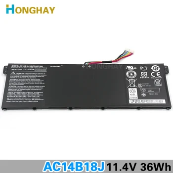 HONGHAY AC14B18J Nový Notebook Batéria pre Acer Aspire E3-111 E3-112 E3-112M ES1-511 TravelMate B116 B115-M B115-MP AC14B13j N15Q3