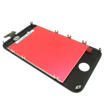 1/ks Trieda AAA Kvalite Displeja Telefónu, Pre iPhone 4 4G, 4S LCD Displej a Dotykové Digitalizátorom. s montážou Rámu 4
