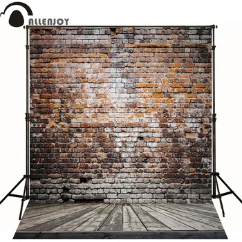 Fotografie pozadia 300*200 cm(10*6.5 ft) steny pozadí Rozbité drevené tehly vinyl fotografie pozadia photo studio
