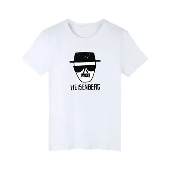 Breaking Bad 4xl Letné Voľné Bežné Krátky Rukáv Bavlna Tee Tričko a Heisenberg T-shirt Dievča Leta v Zábavné Tričká xxs