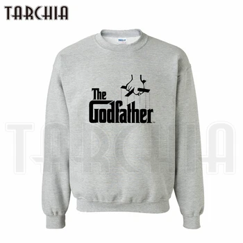 TARCHIA 2018 módnej značky hoodies mikina prispôsobené na gadfather muž kabát bežné rodičovskej survetement homme chlapec