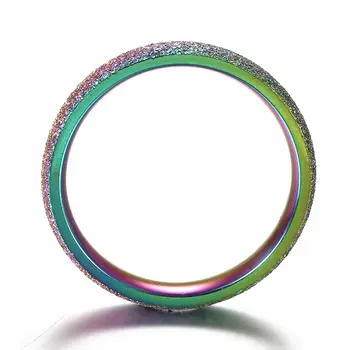 Boniskiss HOT Predaj Príslušenstva, Veľkoobchod Najnovšie Módne Šperky z Nerezovej Ocele Rainbow Prstene Pre Ženy