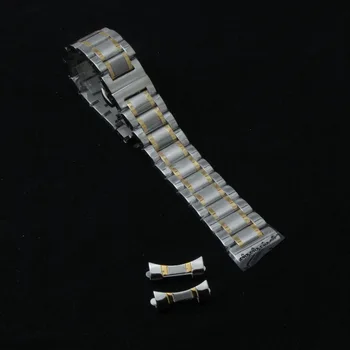 14 mm 15 mm 16 mm 18 mm 19 mm 20 mm 21 mm 22 mm Sledovať band Náramky zakrivené konce striebro zlato kvalitnej nerezovej ocele Príslušenstvo hodinky