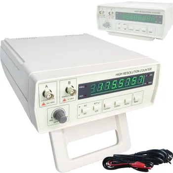 VICTOR VC3165 0.01 Hz-Frekvencie 2,4 GHz Digitálny Merač Frekvencie Počítadlo CF Meter anglický panel