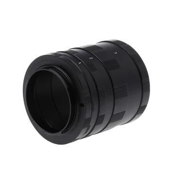 OOTDTY Makro Predĺženie Trubice Krúžky Nastaviť Manuálne Zaostrenie Pre Sony E Namontujte Fotoaparát NEX A7 A5100