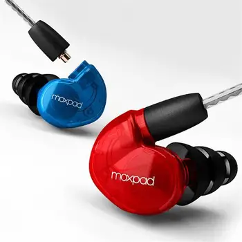 Moxpad Originálne Slúchadlá Odnímateľný Kábel X3/X6/X9 Univerzálny 3,5 mm Dynamické Slúchadlá Izoláciu Hluku V Uchu Slúchadlá S Mikrofónom