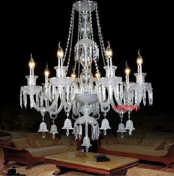 Moderné krištáľový luster pre spálne led luster moderné domáce osvetlenie Luxusné Krištáľový Luster obývacia izba krištáľové lampy