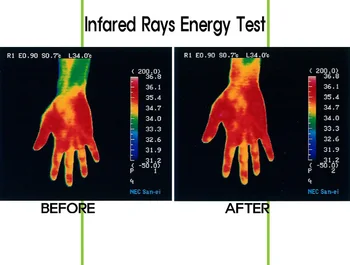 Noproblem 007 FDA anti-únava infračervené výkon terapie skalárnym energie kovové brincos turmalín germánium náramok