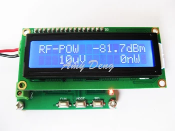 RF power meter 0-500 mhz -80 až 10 dBm z RF výkon hodnoty útlmu je možné nastaviť