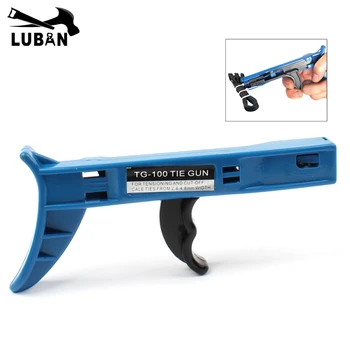 LUBAN TG-100 Upevnenia a rezného nástroja špeciálne pre Kábel Kravatu Zbraň Pre Nylon Kábel Kravatu šírka: 2.4-4,8 mm