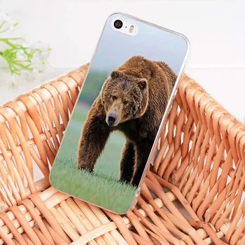 MaiYaCa Rusko Čierny Medveď, mäkké tpu telefón puzdro pre iPhone 8 7 6 6 Plus X 10 5 5S SE 5C 4 4S Coque Shell