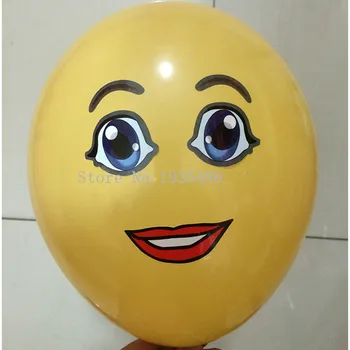 5 listov./ veľa Mágie Balón Oči papierové nálepky DIY dekorácie Doll Balóny Oko Obtlačky Svadobné Balóny, Dekorácie, Veľkoobchod