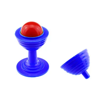 Nový Štýl Magický Trik Loptu a Váza Deti Hračky, Zábavné Red Ball Miznúce Kúzlo Prinútiť Hračka 12 Ks/Veľa Doprava Zadarmo