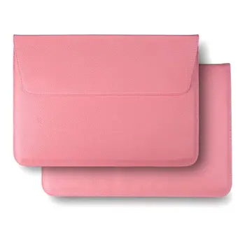 Litchi Kože PU Kožené Laptop Taška Pre Macbook Pro 13 15 Palcov Chránič puzdro Ultrabook Notebook Pre Mac Book Shell