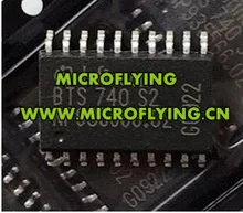 MICROFLYING 20PCS BTS740S2 BTS740S BTS740 BTS 740 S2 SOP20 Auto čip dosky počítača IC