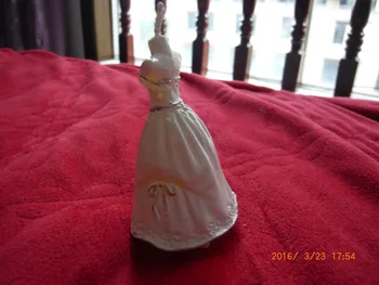 Svadobné prospech sviečka pre hostí -- Ideálny nevesta Šaty Vonné Sviečky dekorácie 80pcs/veľa