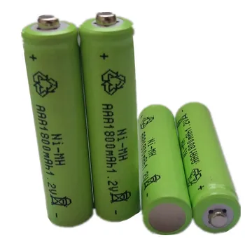 Hot Predaj 10pcs/veľa High Power AAA 1800MAH/1.2 V Nabíjateľné NiMH Batérie 1800 mAh Elektrický nástroj Batérie