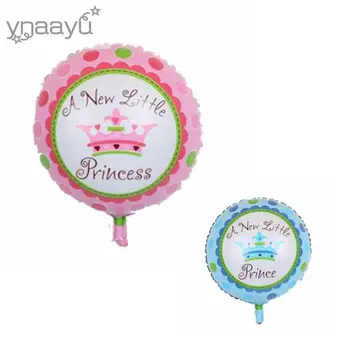 Ynaayu 1pcs 18-palcové Princ Alebo Princezná Hélium Balón 