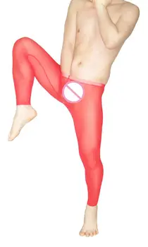 2017 pánske Pohodlné Oka Priesvitné jar Mužské nohavice, Sexy Puzdro nohavice ultra-tenké Legíny Bielizeň Undearpants
