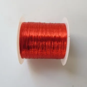 100m Červený Magnet Drôt 0,2 mm Smaltovaný Medený drôt Magnetické Coil Winding
