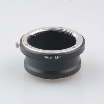 AI-M4/3 Adaptér Objektívu Krúžok pre Nikon F AI Objektívy AF Micro 4/3 M4/3 Štyroch Tretej Mount pre Kamery G1 G2 G3 G6 G10 GH1 GH2 GF1 GF2