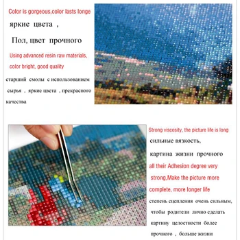 Darčeky kryštály obraz kamienkami Novodevichy OBR ikonu vzor drahokamu Diamond Výšivky, Výšivky perličiek Výšivky zx