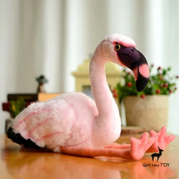 Roztomilý Americký Flamingo Plameniakov plameniak plyšové hračky simulácia bábika darček