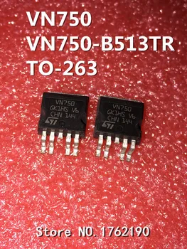 10PCS/VEĽA VN750 VN750-B513TR NA-263 s Vysokým strane vodiča čip čip-263 6A/36V ovládač čip