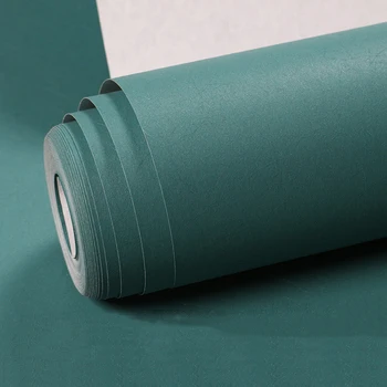 Moderné Nordic Štýl Nástenných Novinách Domova Farbou Hodvábnou Textúrou Tapety na Steny, Textílie Stenu Spálne Papier Zelená Modrá