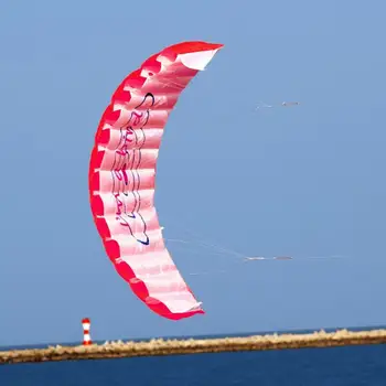 Dvojriadkový Parafoil Kite WithFlying Nástroje Výkon Cop Plachtenie Kitesurf Rainbow Športy Na Pláži Kite Hrá Lietania Vonkajšie Hračky
