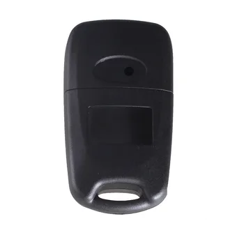 KEYYOU Diaľkové Flip Skladací Kľúč púzdro 3 Tlačidlá vhodné Pre Kia Keyless Entry Fob Kryt Auto Alarm Bývanie