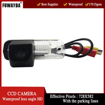 FUWAYDA HD CCD Auto Spätné Zálohy Zadnej Kamery pre Mercedes Benz, C-Trieda W203 Triedy E W211 CLS-Class 300 W219 R350 R500 ML350
