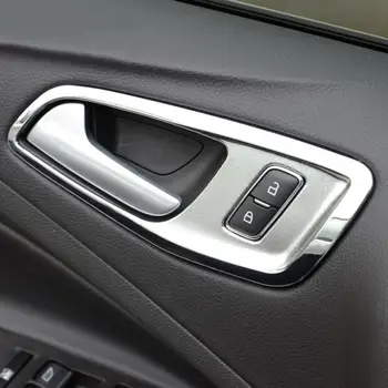Vnútorné dvere rukoväť kryt ABS pokovovanie flitrami pre Ford kuga, 2013