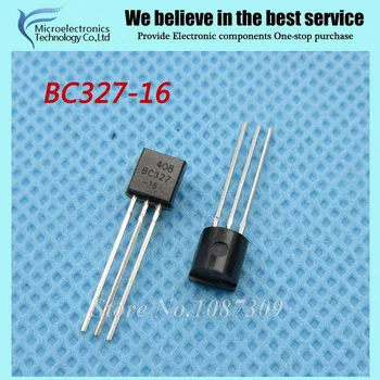 50pcs doprava zadarmo BC327-16 BC327 BC32716-92 Bipolárne Tranzistory - BJT PNP -45V -800mA HFE/250 nový, originálny