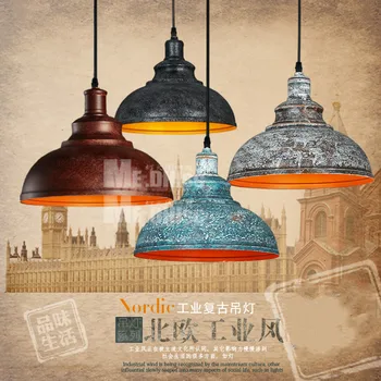 Rustikálny Priemyselné žeriav vintage lampy, osobné tvorivé reštaurácia, kaviareň, žehlička Prívesok svetlo LOFT retro osvetlenie