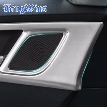 4 Ks/Set Dvere Auta Rukoväť Miska Kryt Dekorácie Interiéru Čalúnenie Na Hyundai Tucson 2016 ABS chrómové Doplnky