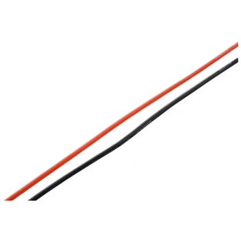 2x 3M 20 Rozchod AWG Silikónové Gumy Drôtené Káblové Červená Čierna Flexibilné
